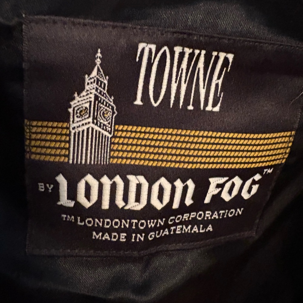 London Fog Men's Tan Trench Coat - Picture 7 of 14